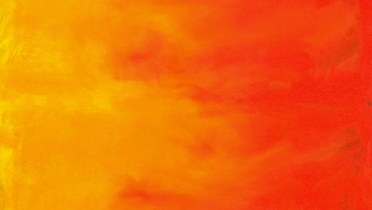 Sky Ombre Fabric - Flame (Half Yard Cut) by Jennifer Sampou with Robert Kaufman