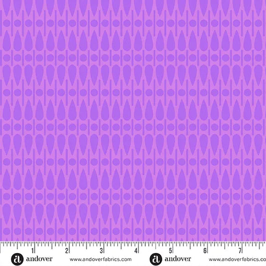 Sun Print 2024 - Scatter in Pansy - by Alison Glass with Andover Fabric