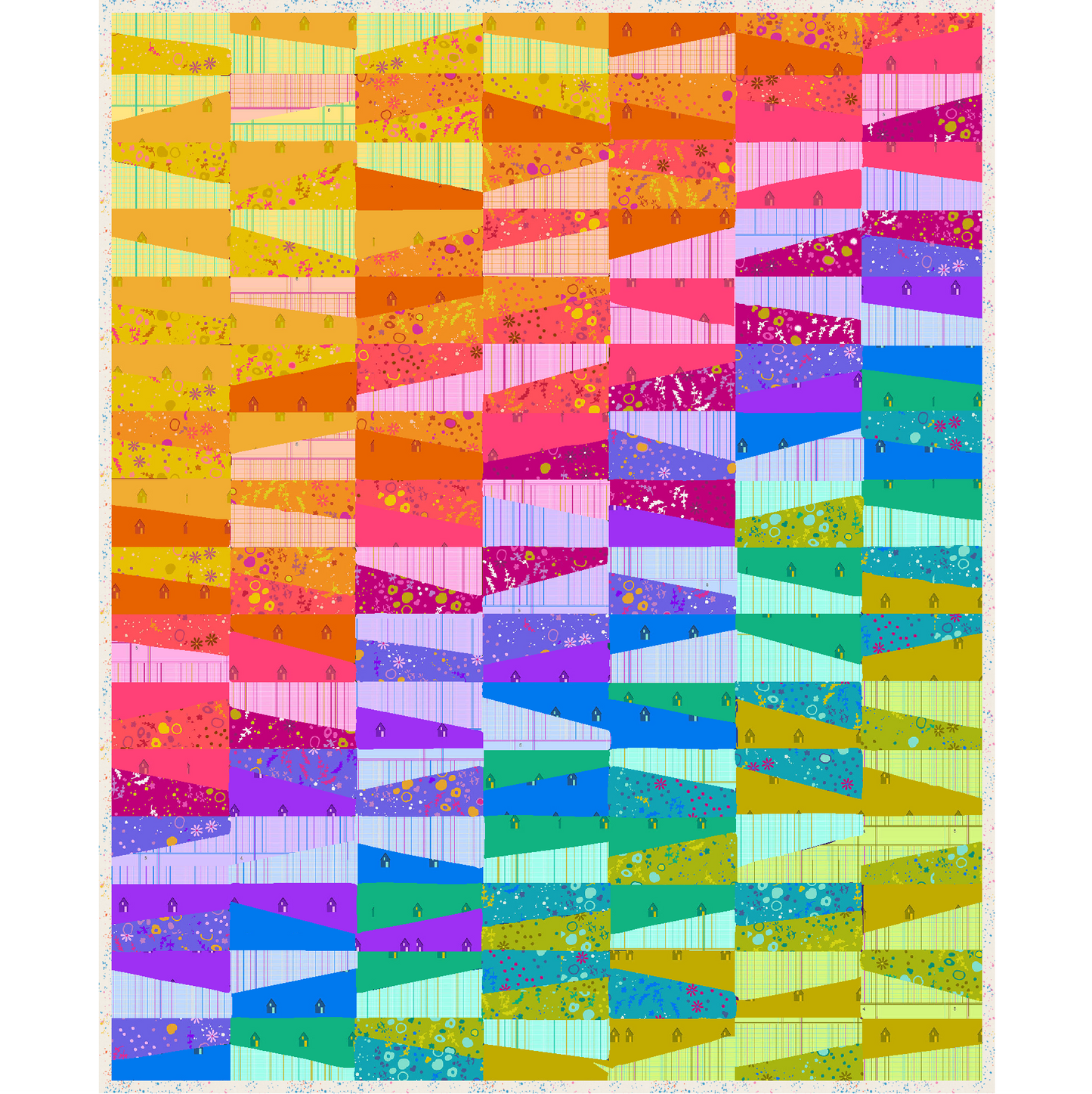 Cobblestone Quilt Kit – Sun Print 2026 by Alison Glass