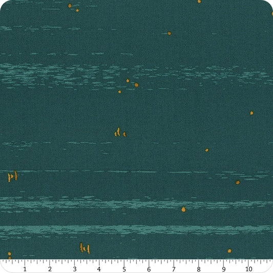 Sun Print Textures - Canvas in Teal - by Alison Glass with Andover Fabric
