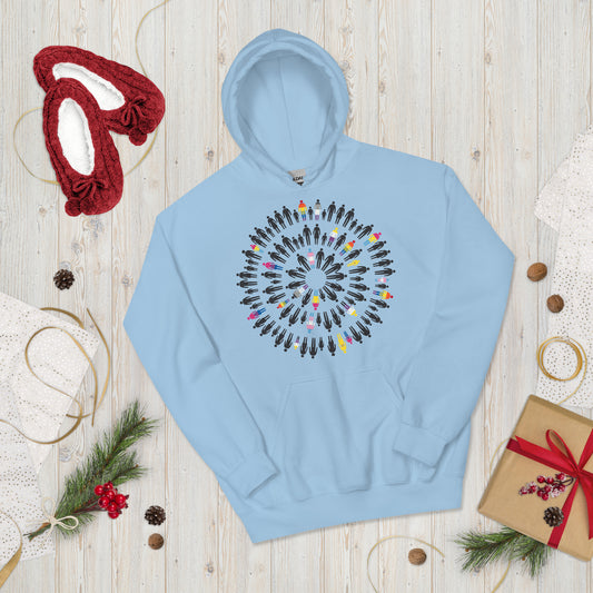 Family Circles - LGBTQ+ Statistics Unisex Hoodie