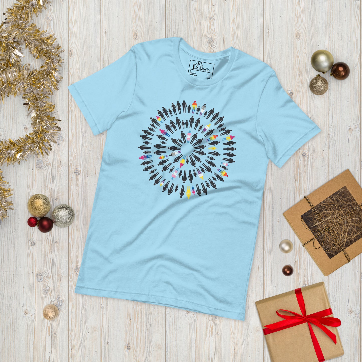 Family Circles - LGBTQ+ Statistics Unisex t-shirt