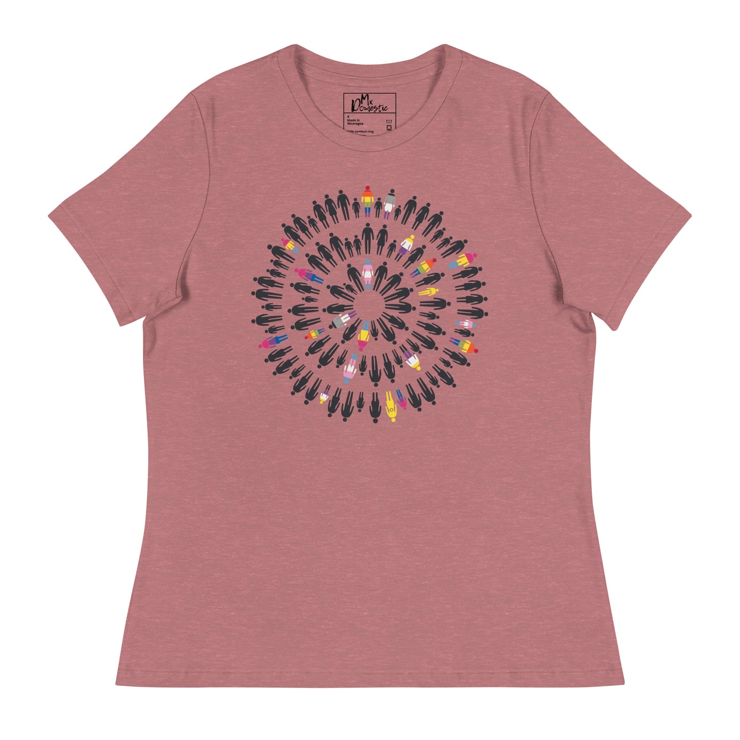 Family Circles - LGBTQ+ Statistics Women's Relaxed T-Shirt