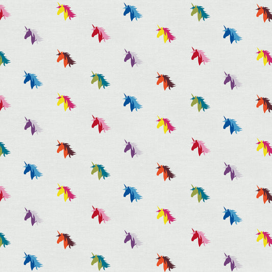 Love is Love Pride Fabrics - Magical Unicorns (Half yard cut) Mx Domestic