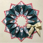 Christmas Fold-n-Stitch Wreath