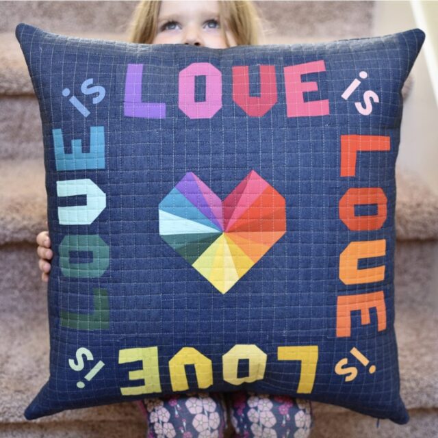 Love is Love pillow