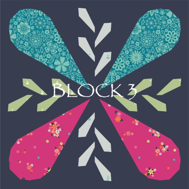 Patchwork Petals Sewing Party – Block 3