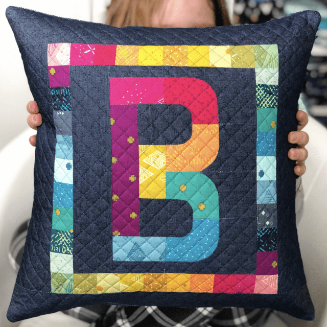 B is for Boudreaux Pillow