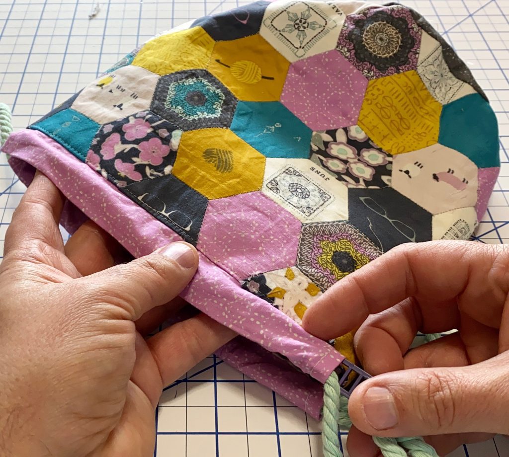 Drawstring Pouch with Video Tutorial